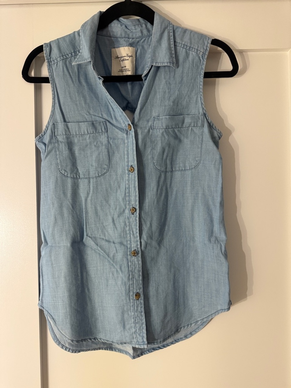 AE Denim Button Down